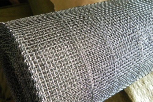 Galvanized square wire mesh 4x4