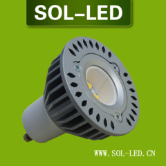 3W 4W 5W GU10 MR16 GU5.3 E27 360lm LED Spotlight with 3 years warranty