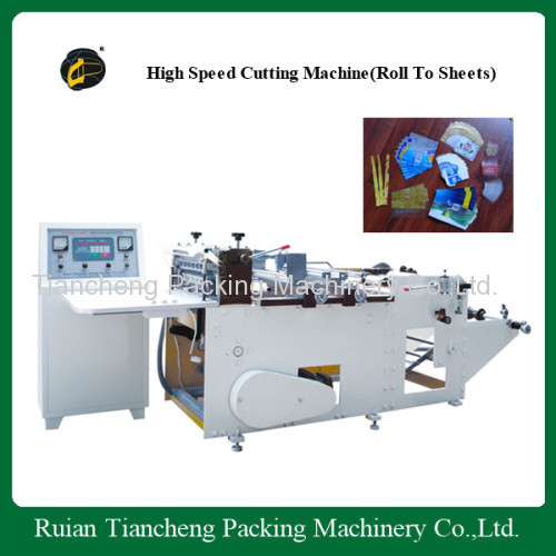 pvc label cutting machine