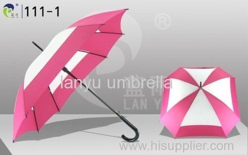 Promotional Straight Umbrella Auto-open Square Design Unique Special Style Made in China