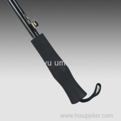 Automatic open straight umbrellas rainbow color design color changing high quality promotional