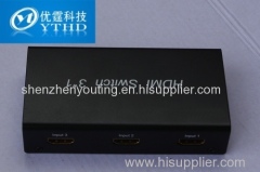 MINI 3x1 HDMI Switcher plastic case 3 ports auto high speed hdmi switches