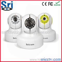 Sricam H.264 Support 32G TF card pan tilt P2P indoor wireless ip camera 720p