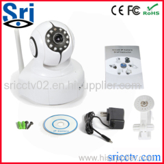 Sricam H.264 Support 32G TF card pan tilt P2P indoor wireless ip camera 720p