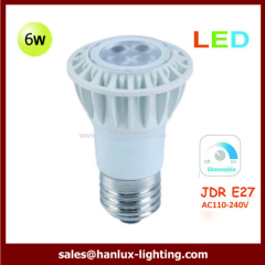 JDR LED dimmer bulb E27