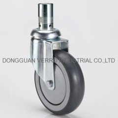 TPR swivel medical casters