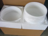 Handle clear crystal singing bowls with bag