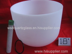 Chakra Quartz Crystal Singing Bowl