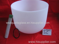 Chakra Quartz Crystal Singing Bowl C Note