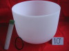 Hand held crystal singing bowl with bag
