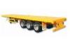 Container Semi-Trailer / 3 Axles Flat Bed Semi-Trailer