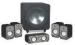 wireless remote Control 5.1 home theatre speakers support USB/SD/AUX