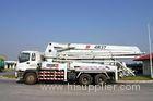 High Efficiency 37m ISUZU Concrete Pump Trucks Hydraulic Control 6x4