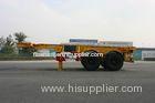 Skeletal ISO Tank Container Semi Trailer Chasis 2 Axles 20 Foot