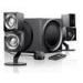 2.1 Multimedia Amplified Speaker System with USB/SD/FM and Remote function