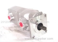 double gear pump tandem gear pumps Hydraulic gear pump