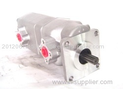 double gear pump tandem gear pumps