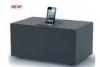 Attractive quality sound docking station speaker for iphone 5 with woofer alarm clock