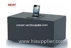 Attractive quality sound docking station speaker for iphone 5 with woofer alarm clock