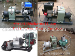 cable puller Cable Drum Winch Cable pulling winch