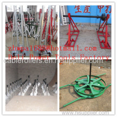 Hydraulic cable drum jack Hydraulic lifting jacks for cable drums