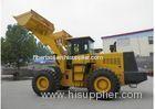 3 Ton Cummins Engine Compact Wheel Loader , Utilities Construction Front Loader