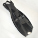 Black fashinoable fins for swimming/diving