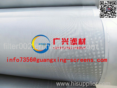 8 5/8" Galvanized Continuous Slot Screen Wire Wrap water well screen