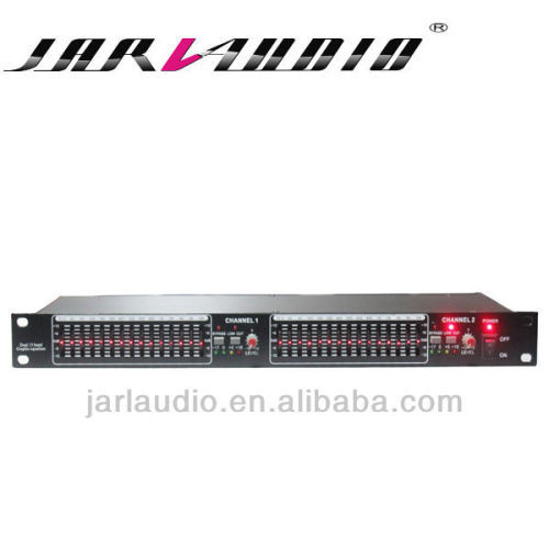 stereo 15-band graphic equalizer /Pro graphic equalizer/ equalize with led light