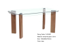 12mm tempered bent glass dining table