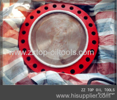 Oilfield wellhead blind flange