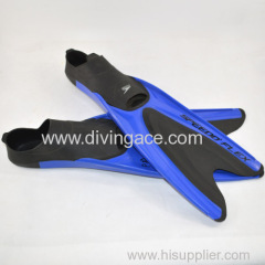 Blue cheap diving fins flippers/diving equipment