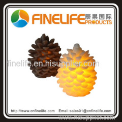 Pinecone Shape Wax LED Candle