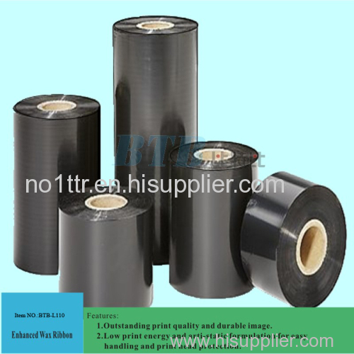 Competitive Thermal Transfer Wax Ribbon Compatible for Zebra Printer