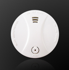 With silence function domestic photoelectric smoke alarm