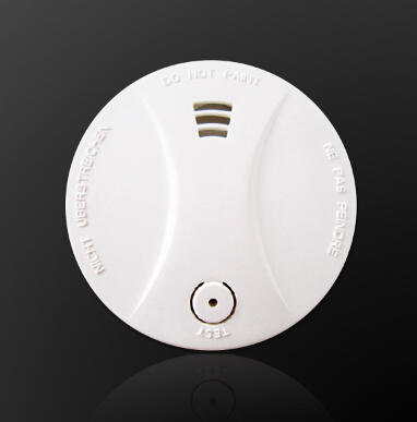 EN 14604 approved with hush function photoelectric smoke detector