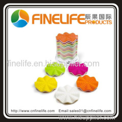 Silicone Trivet With White Nylon Base