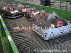 Heavy duty 22mm thickness conveyor belt food grade material