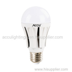 AC100-250V aluminum A60 LED Bulb 7W 638lm 120° beam angle SMD