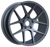 Car Alloy wheel gunmetal in staggered