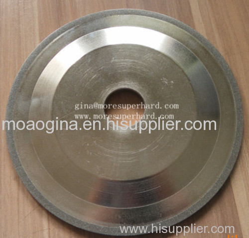 Electroplated diamond cutting wheel