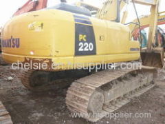 Used Komatsu excavator PC220