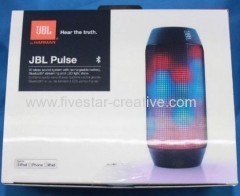 Wholesale JBL Pulse Portable Bluetooth Speakers with Built-in Amplification and LED Lights Black