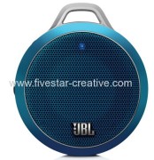 JBL Micro Wireless Portable Bluetooth Speaker Blue with Built-In Bass Port