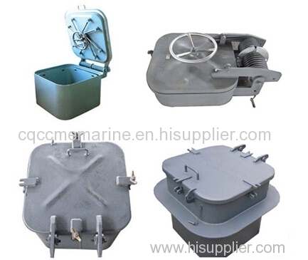 Marine watertight hatch cover