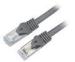 Snagless Gray Color Ethernet Patch Cables Cat6a Jumper Cables