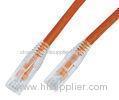 CAT 5E CAT6 Ethernet Patch Cables Flexible Wire With Conductor Cable