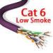 23AWG 4 Pairs CAT 6A Ethernet Lan Cable With Pure Copper Cat5E