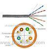 4 x 2 x 24AWG 0.5mm Cat6 Ethernet Lan Cable For Data Transmission