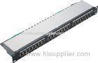 Cat6 STP RJ45 Shielded Network Patch Panel 1U for LAN Cabling Network